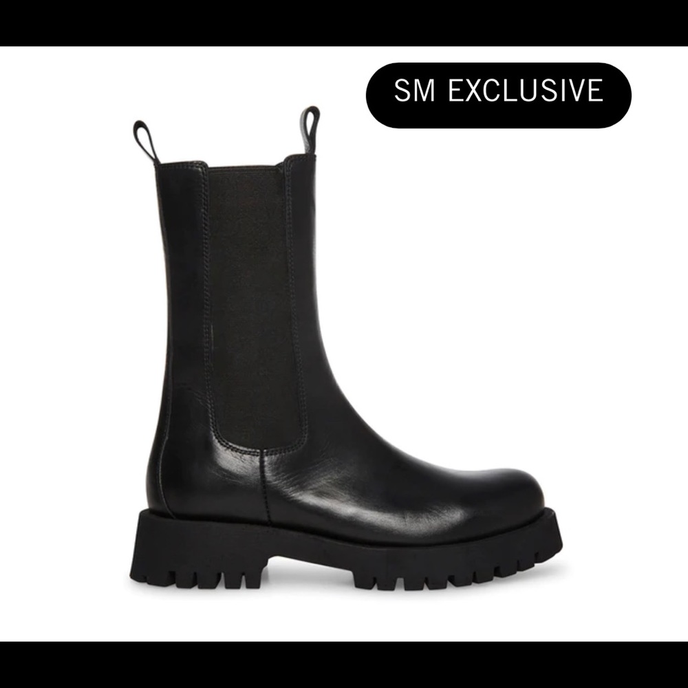 Black stylish boots! Only worn ONCE.